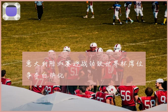 意大利附加赛迎战劲敌世界杯席位争夺白热化
