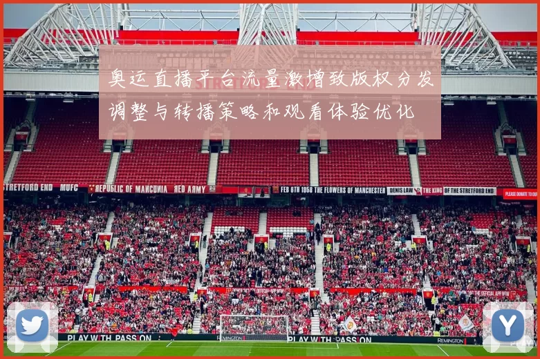 奥运直播平台流量激增致版权分发调整与转播策略和观看体验优化