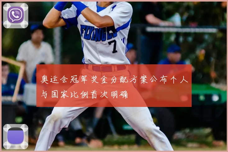 奥运会冠军奖金分配方案公布个人与国家比例首次明确